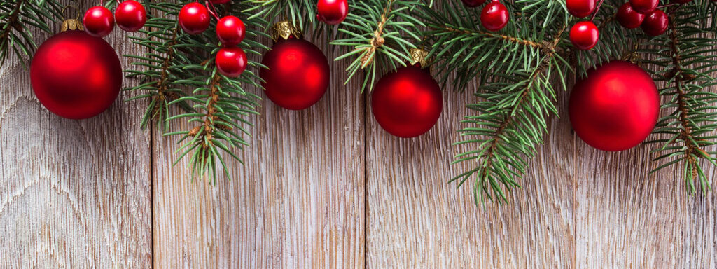 Christmas border for a tea towel fundraiser